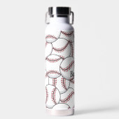 野球デザイントール銅真空絶縁 ウォーターボトル (正面)