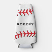 野球デザインボトルクール ボトルクーラー (正面)