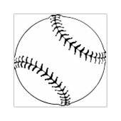 野球デザイン木印 ラバースタンプ (インプリント)