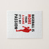 野球デザイン ジグソーパズル (横)