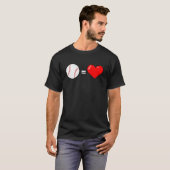野球デザイン Tシャツ (正面フル)