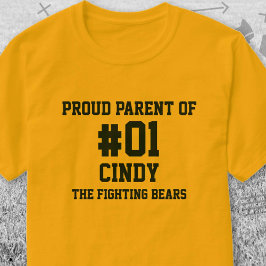 野球ネイビー金ゴールドチーム Tシャツ