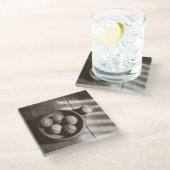 野球ノスタルジア – ベースボール ガラスコースター (アングル)