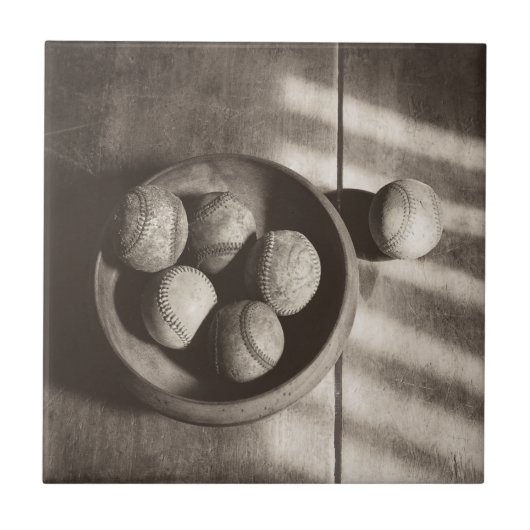 野球ノスタルジア – ベースボール タイル (正面)