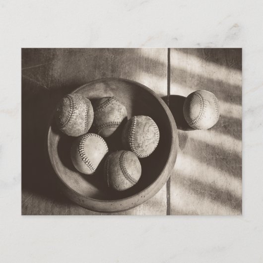 野球ノスタルジア – ベースボール ポストカード (正面)