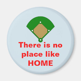 野球ノープレイスホームマグネット マグネット