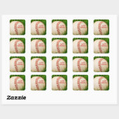 野球ハッピーバースデーシール スクエアシール (シート)