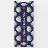 野球ハッピーバースデーパーティー 横断幕 (縦)