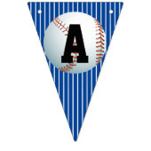 野球ハッピーバースデー バンティングフラッグ (第3の旗)