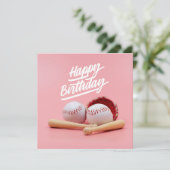 野球ハッピーバースデー（ピンク色のボール） (スタンド正面)