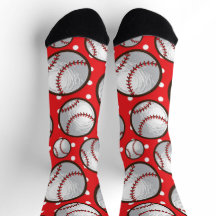 野球ハロウィーン感謝祭クリスマスソックス