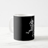 野球ハロウィーン野球 コーヒーマグカップ (正面左)