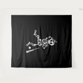 野球ハロウィーン野球 タペストリー (正面(横))