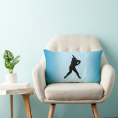 野球バッターブルースポーツ ランバークッション (椅子)