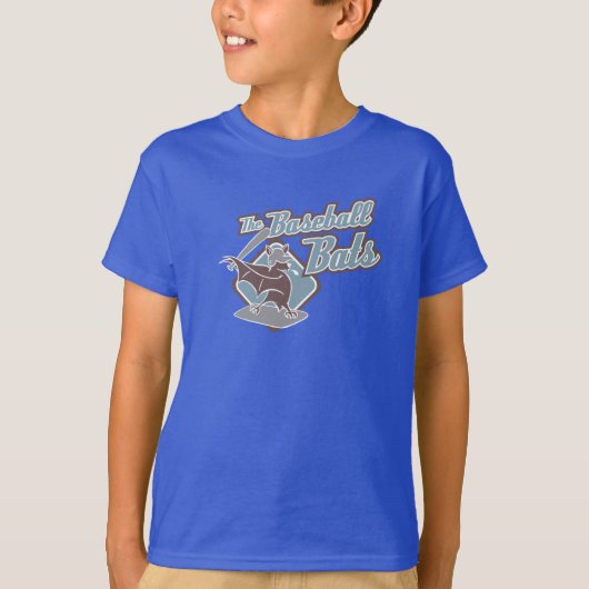 野球バットの言葉遊びTシャツ Tシャツ (正面)