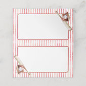 野球バースデーパーティー空白の座席表 プレイスカード (外部開封)