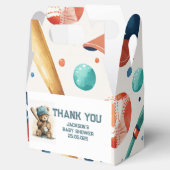 野球パターカスタムン文字ボーイパーティー フェイバーボックス (オープン)