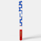 野球パターン（の模様が）ある名前をカスタムする Case-Mate iPhoneケース (裏面 / 左)