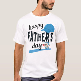 野球パパシャツ – Happy Father's Day Gift Tシャツ