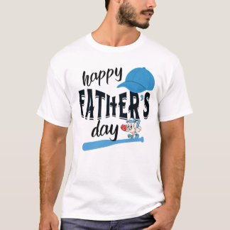 野球パパシャツ – Happy Father's Day Gift Tシャツ