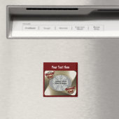 野球パパデザイン写真 マグネット (インサイチュ (食洗機))