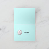 野球パパハッピーファーザーズデイカード カード (内部)