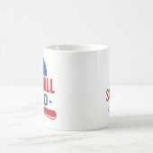 野球パパパーソナライズされたマグ – 父の日の贈り物 コーヒーマグカップ (中央)