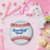 野球パパ父 ペーパープレート (パーティー)