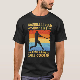 野球パパ野球父の日野球 Tシャツ