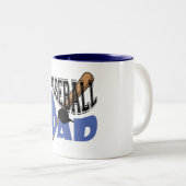 野球パパ2024 ツートーンマグカップ (正面右)