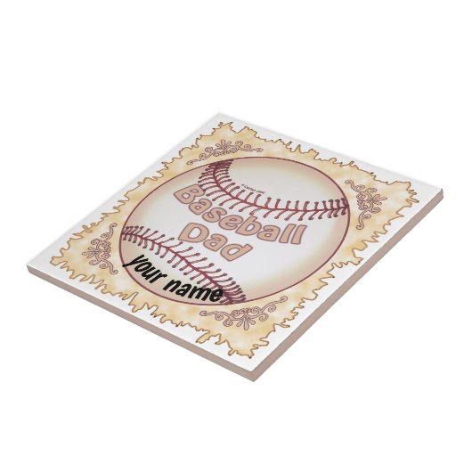 野球パパ タイル (側面)