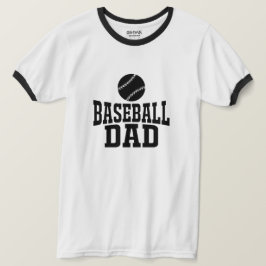 野球パパTシャツカスタムパパ野球ティー Tシャツ