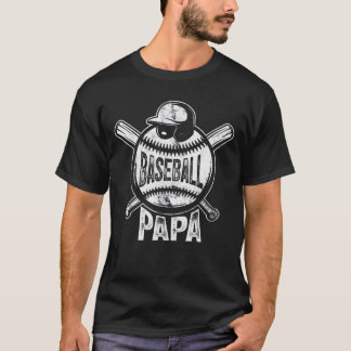 野球パパTシャツコーチ父_sデイシャツ Tシャツ