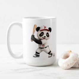 野球パンダ コーヒーマグカップ