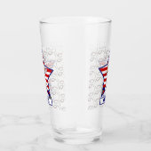 野球パーソナライズされたでスターストライプズ タンブラーグラス (右)
