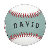 野球パーソナライズされたのクリスマス記念品 野球ボール (正面)