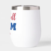 野球パーソナライズされたのママ名 (背面)