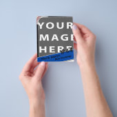 野球パーソナライズされたの写真カード チラシ (手)