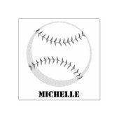 野球パーソナライズされたの名前 ラバースタンプ (インプリント)