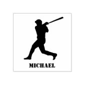 野球パーソナライズされたの名前 ラバースタンプ (インプリント)