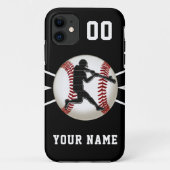 野球パーソナライズされたのiPhoneケースの新旧 Case-Mate iPhoneケース (裏面)