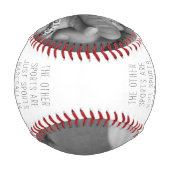 野球パーソナライズされたは愛 |写真2 野球ボール (裏面)