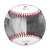 野球パーソナライズされたは愛 |写真2 野球ボール (正面)
