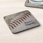 野球パーソナライズされたグランジコースター – 6セット コースター (左側)