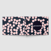 野球パーソナライズされたゲストブック ゲストブック (全面)