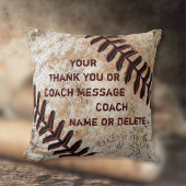 野球パーソナライズされたコーチのギフト野球 クッション