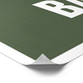 野球パーソナライズされたスコアボード – 60インチx 40インチ ポスター (角)