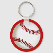 野球パーソナライズされたチームがあなたの色を贈る，文字 キーホルダー (裏面)