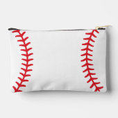 野球パーソナライズされた優遇金 アクセサリーポーチ (裏面)