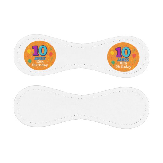 野球パーソナライズされた名前をカスタムする&第10誕生日 野球ボール (パネル)